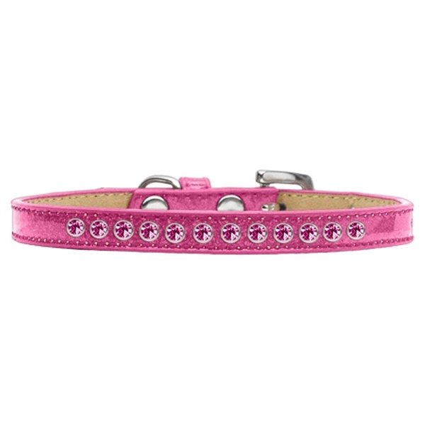 Pet Pal Bright Pink Crystal Puppy Ice Cream CollarPink Size 10 PE869364